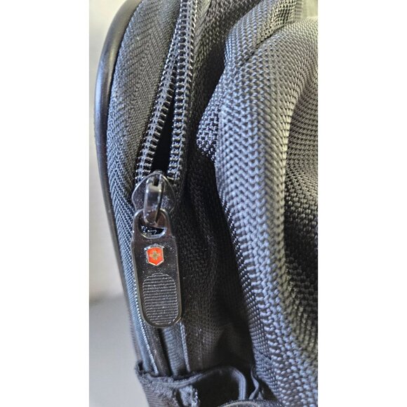 Victorinox Black Nylon Wheeled Laptop Briefcase With Telescopic Handle - Picture 3 of 12